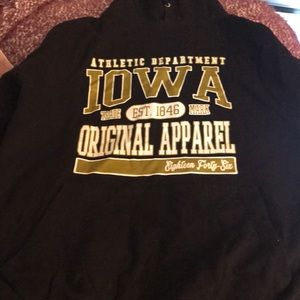 Iowa athletics hoodie